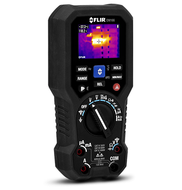 DM-166  FLIR 紅外線熱影像真有效值數位萬用表